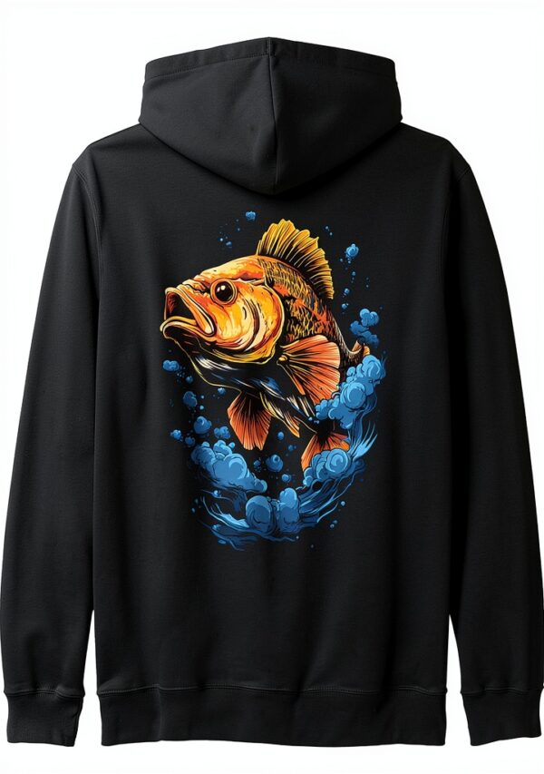 Barsch Kapuzenpullover Angler Design Aesthetic Streetwear