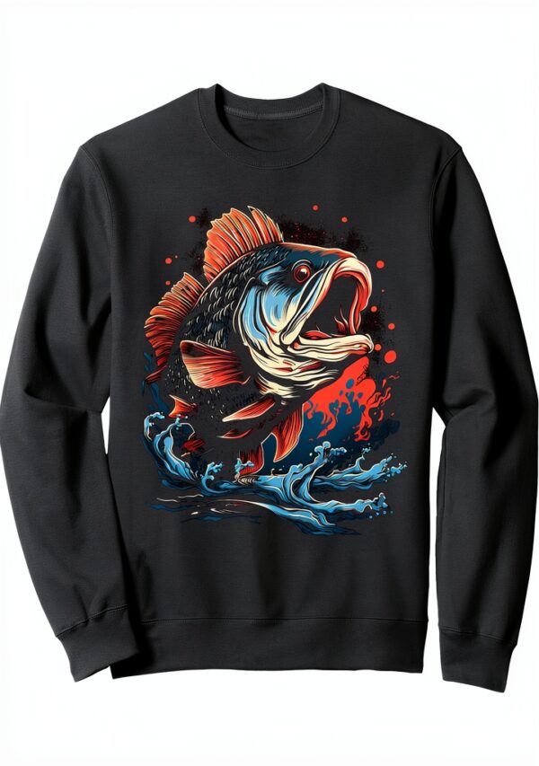 Barsch Angler Sweatshirt Aesthetic Streetwear Unisex Design