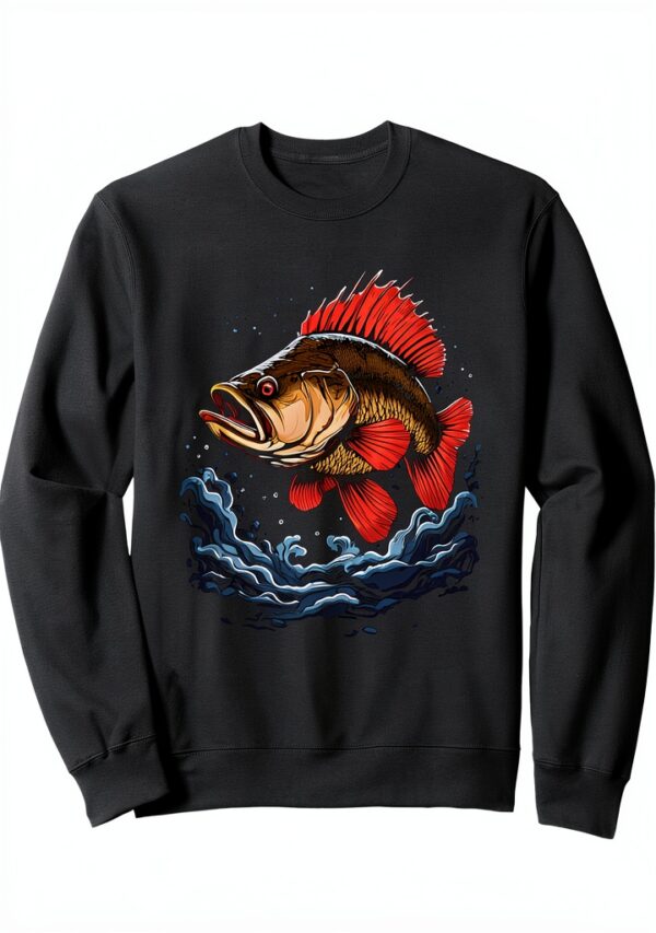 Barsch Angler Sweatshirt Aesthetic Streetwear Design Unisex