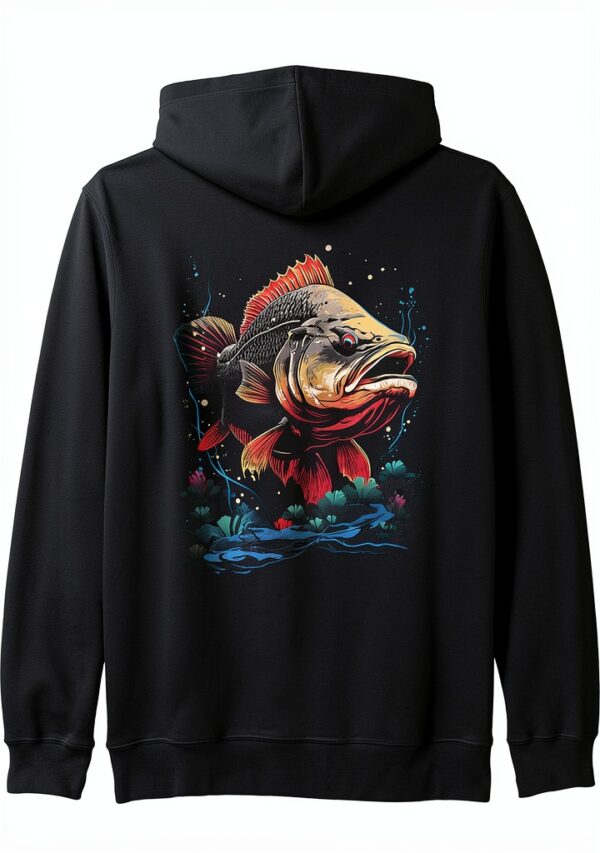 Barsch Kapuzenpullover Aesthetic Streetwear Angler Design