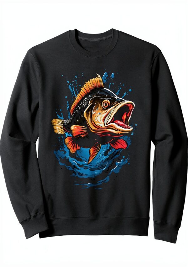 Barsch Angler Sweatshirt Aesthetic Streetwear Unisex Design