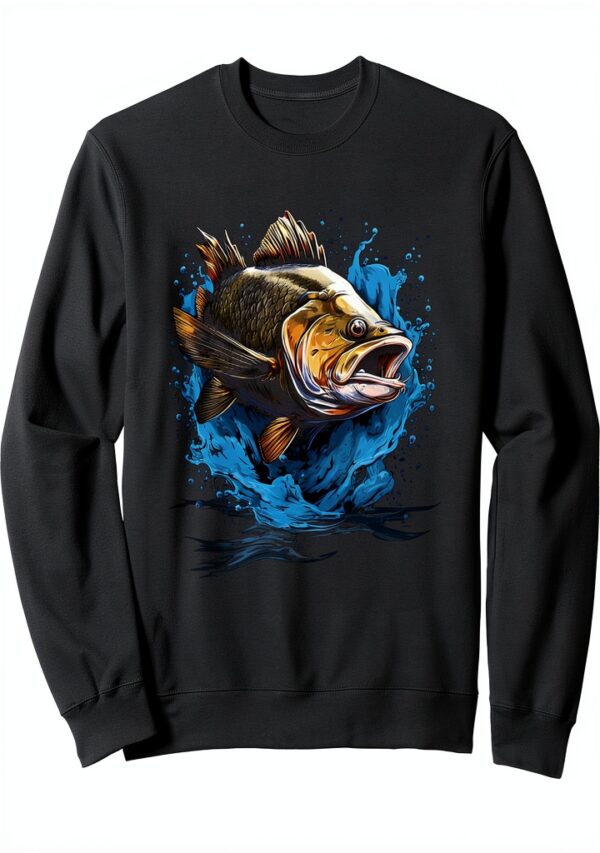 Barsch Angler Sweatshirt Aesthetic Streetwear Unisex Design