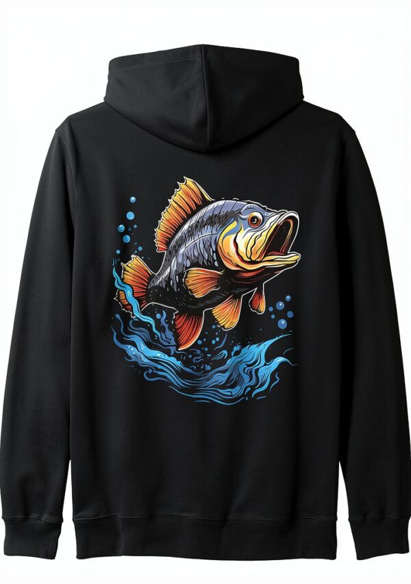 Barsch Kapuzenpullover Aesthetic Streetwear Angler Design