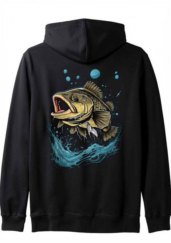 Barsch Kapuzenpullover Aesthetic Streetwear Angler Design
