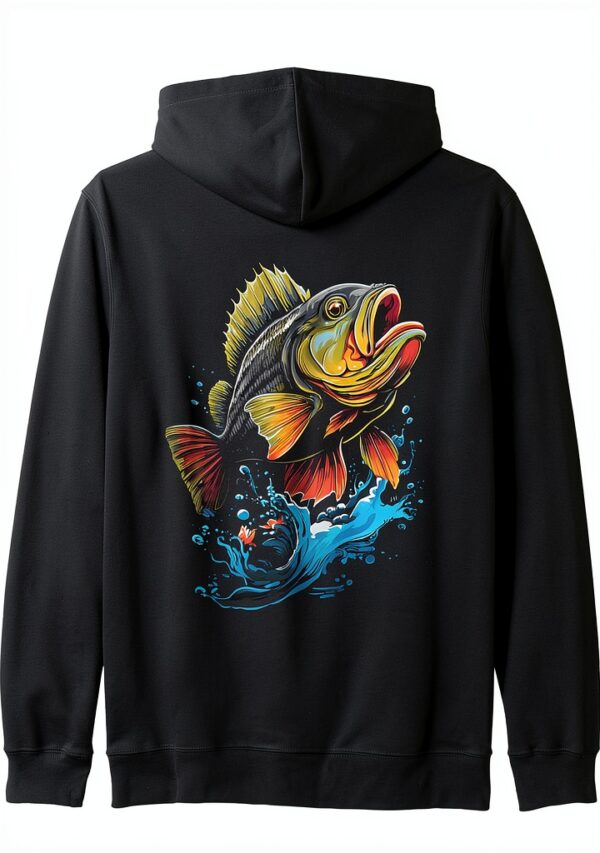 Barsch Kapuzenpullover Aesthetic Streetwear Angler Design