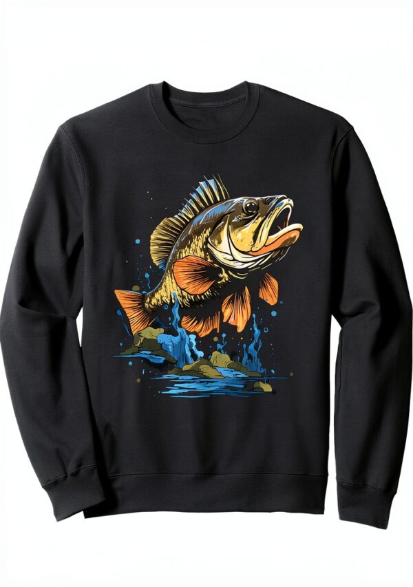 Barsch Angler Sweatshirt Aesthetic Streetwear Unisex Design