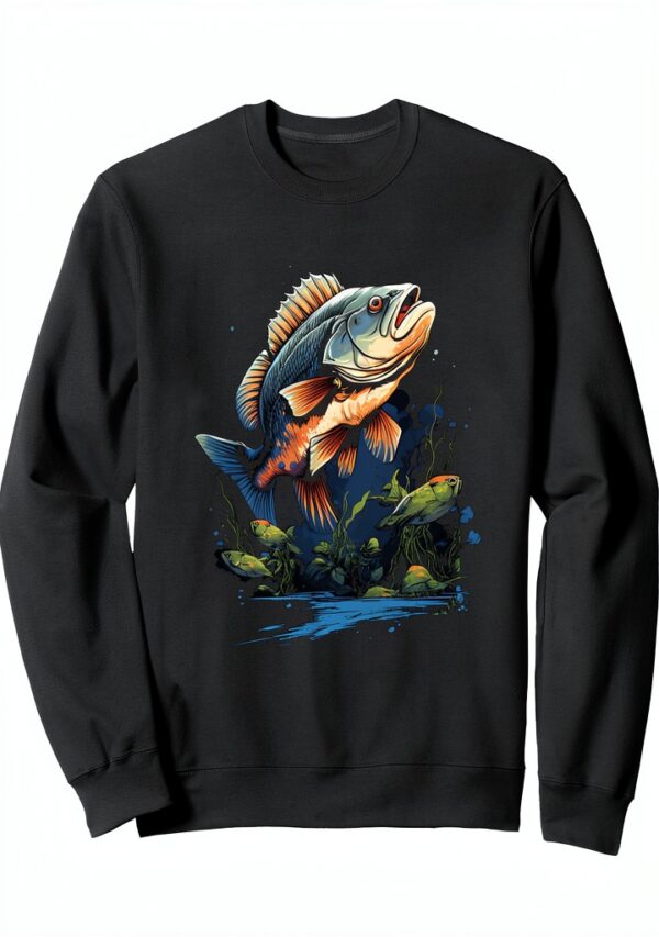 Barsch Fisch Agler Sweatshirt Aesthetic Streetwear Unisex