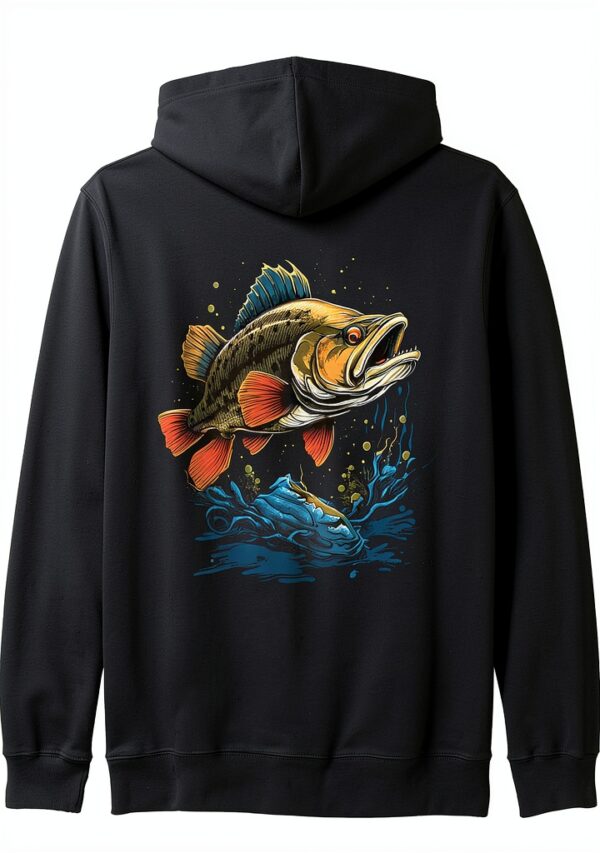 Barsch Kapuzenpullover Angler Design Aesthetic Streetwear