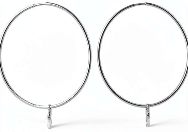 TOUS Damen Ohrringe Sterlingsilber Bär Kollektion Creolen-1