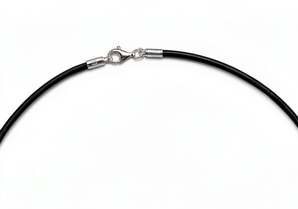 Leder Choker Damen TOUS Sterlingsilber Schmuck Halskette-2