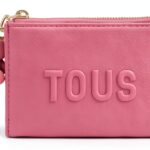 TOUS Damen Geldbörse Leder Design praktisch-0