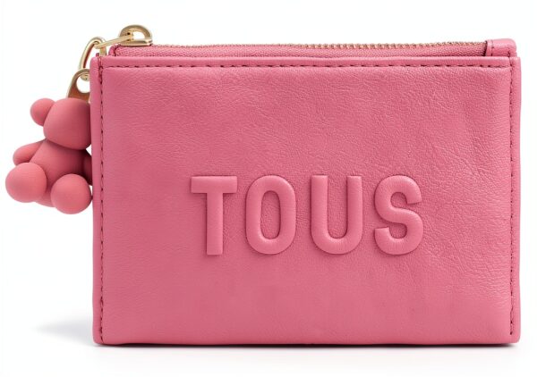 TOUS Damen Geldbörse Leder Design praktisch-0