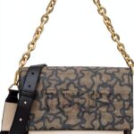 TOUS Audree Chain Umhängetasche Damen schwarz Medium-0