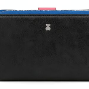Tous Damen Geldbörse Schwarz 100 Polyurethan Elegant-0