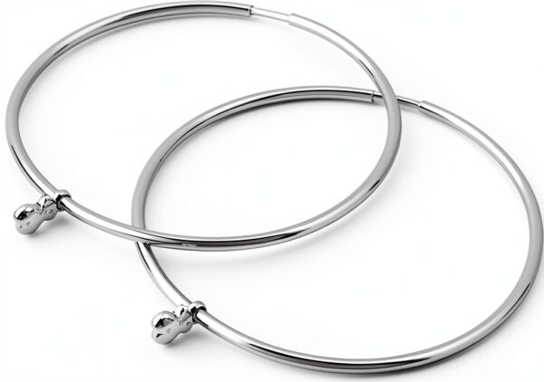 TOUS Damen Ohrringe Sterlingsilber Bär Kollektion Creolen-2