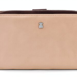 Tous Damen Geldbörse Beige 100 Polyurethan Mode-0