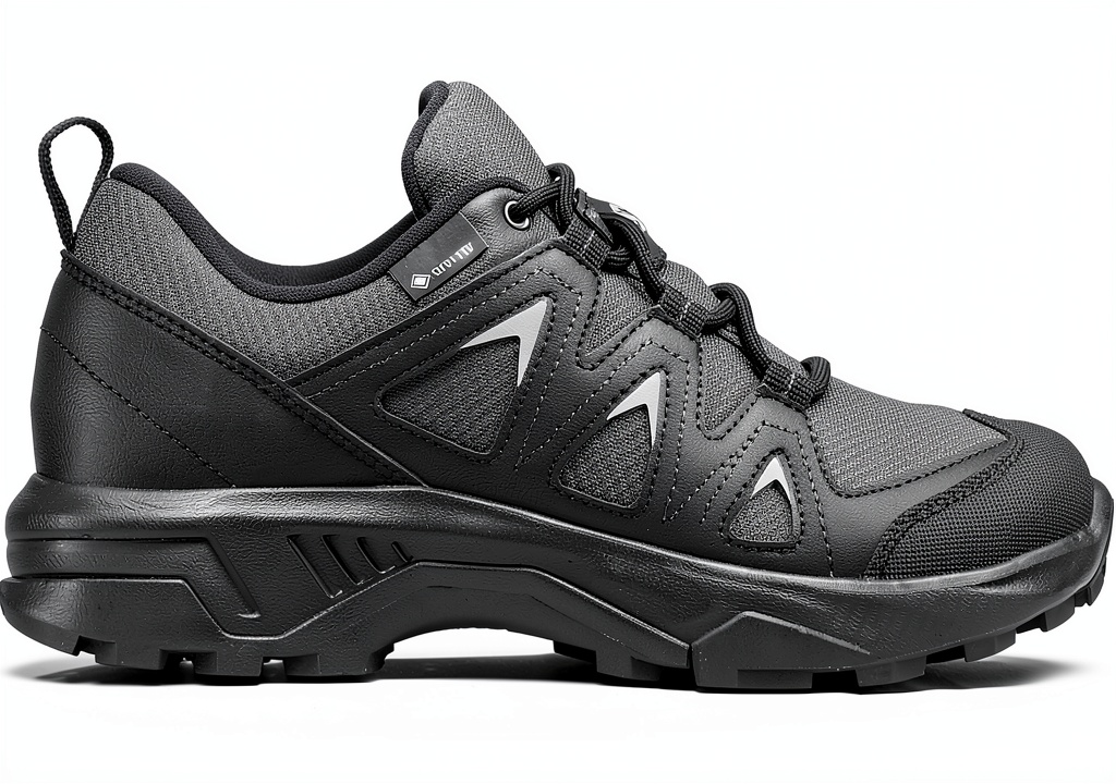 Salomon Trailrunning Schuh in natürlicher Waldumgebung