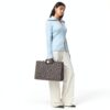 Tous Umhängetasche Damen Lederoptik 19x44x17 cm-3