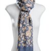 TOUS Kaos-Schal in Sand-Marineblau-2