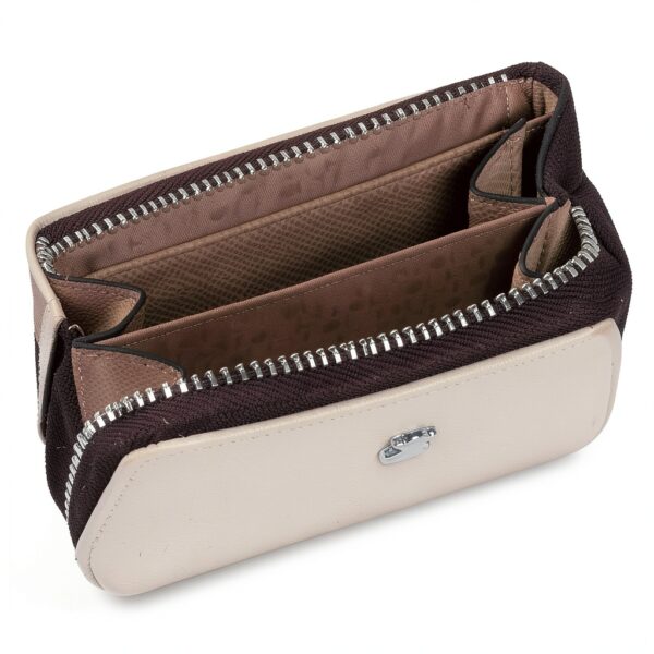Tous Damen Geldbörse Beige Polyurethan Kompakt-2