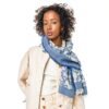 TOUS Kaos-Schal in Sand-Marineblau-5