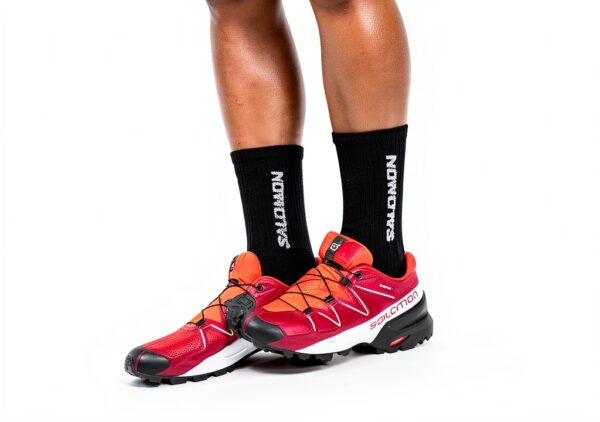 Salomon Speedcross 5 GTX Trailschuh Biking Red White Black 41 1/3-7
