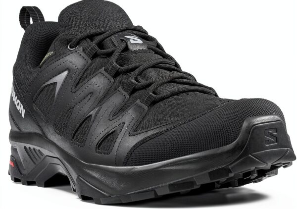 Salomon Herren Wanderschuhe Black Phantom GORE TEX Terrain Contagrip-5