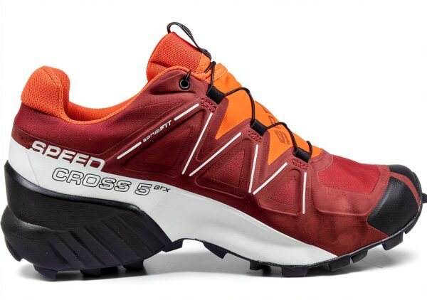 Salomon Speedcross 5 GTX Trailschuh Biking Red White Black 41 1/3-5