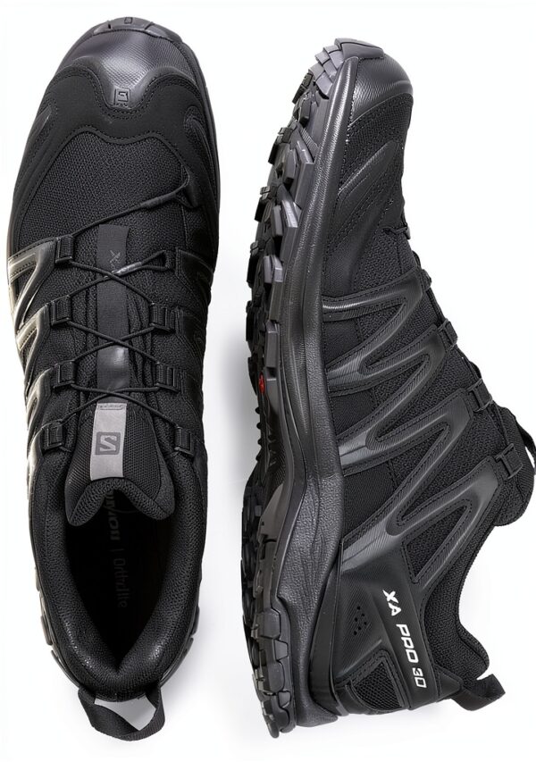Salomon Herren Laufschuhe 47 1/3 EU Black Magnet 3D Advanced Chassis-5