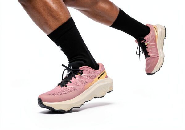 Salomon Trailrunning Schuh Damen GORE TX Contagrip Tender Peach-9