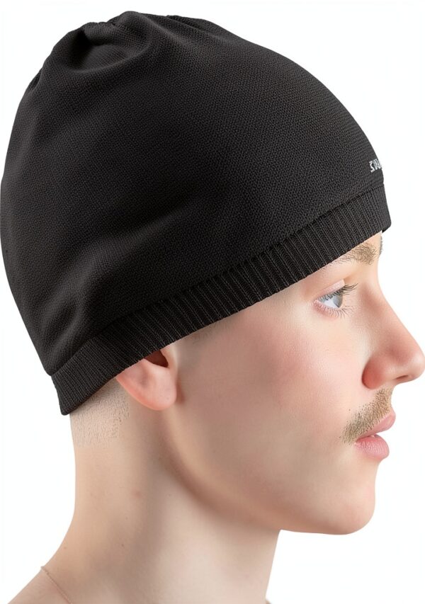 Salomon Beanie Unisex Deep Black LC12034 Leichtgewichtige Wintermütze-2