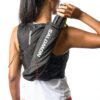 Salomon Laufweste Damen XS Schwarz Metall mit 2 500 ml Flaschen-9