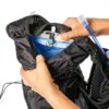 Salomon Laufweste Damen XS Schwarz Metall mit 2 500 ml Flaschen-3