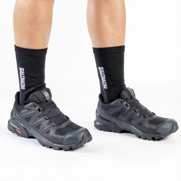 Salomon Trailrunning Damen 5 GORE TEX Black Phantom 40 2/3 EU-6