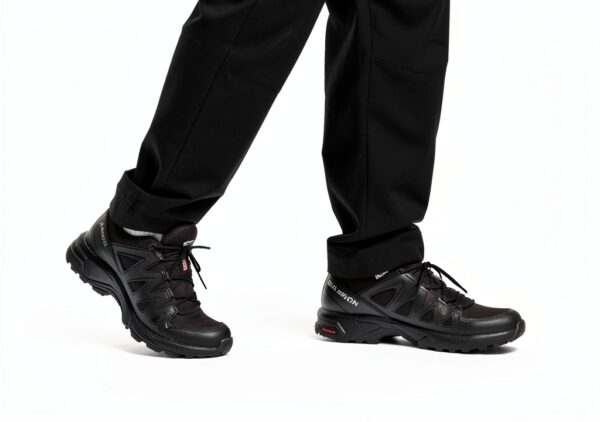 Salomon Herren Wanderschuhe Black Phantom GORE TEX Terrain Contagrip-9