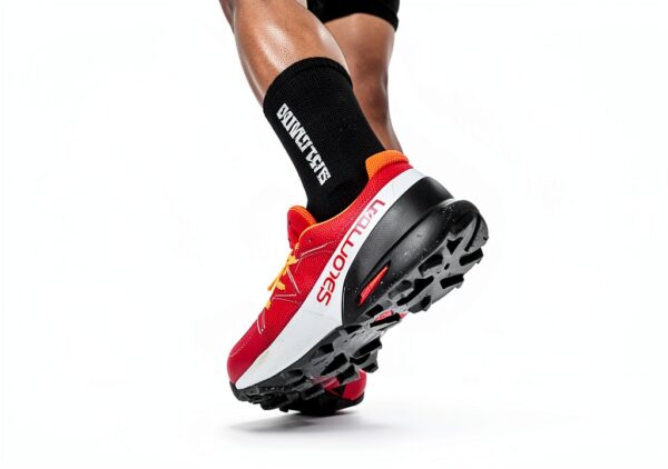 Salomon Speedcross 5 GTX Trailschuh Biking Red White Black 41 1/3-6