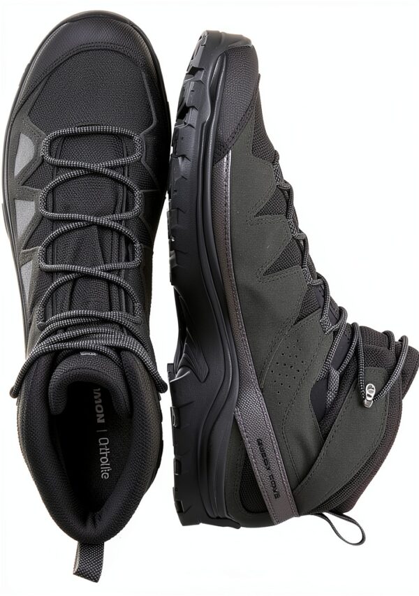 Salomon Trekkingschuh GORE‑TEX Contagrip LI4175 Black Kelp-4