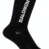 Salomon Unisex Crew Sock LC1445300 Schwarz 39-41 Baumwollmix-1