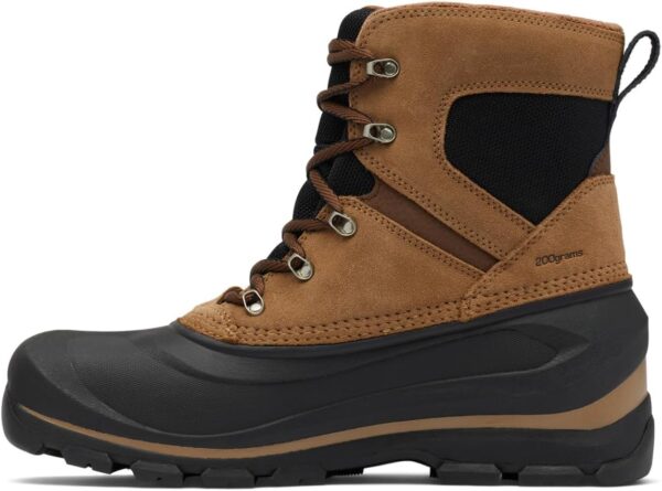 Sorel Buxton Lace Waterproof wasserdichte Winterstiefel für Herren, Braun (Delta x Black), 40 EU-4