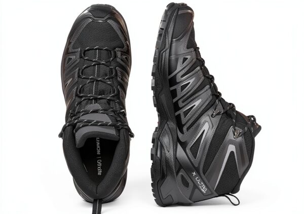 Salomon X Ultra Pioneer Mid Gore-Tex Herren Schuhe Black Größe 42 2/3-0