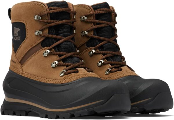 Sorel Buxton Lace Waterproof wasserdichte Winterstiefel für Herren, Braun (Delta x Black), 40 EU-0