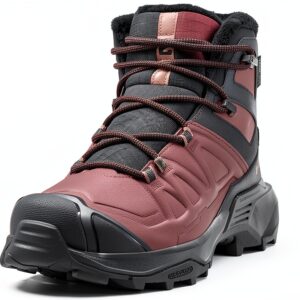 Salomon Damen X Ultra Snowpilot Schuh Peppercorn Cognac wasserdicht-0
