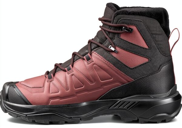 Salomon Damen X Ultra Snowpilot Schuh Peppercorn Cognac wasserdicht-1