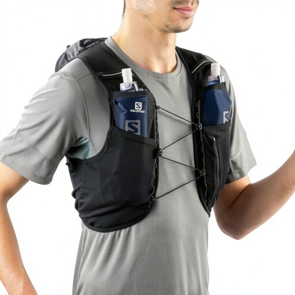 Salomon ADV Hydra Vest 8 Unisex Laufweste Fiery Red Größe L-1